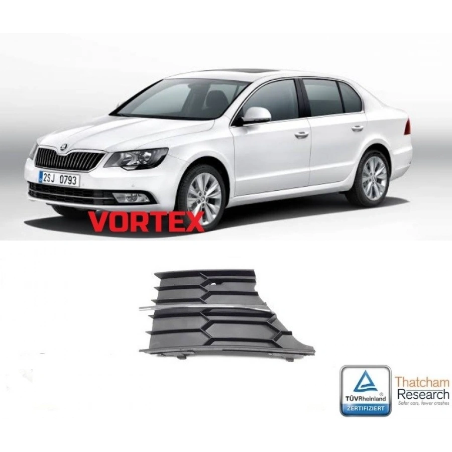 ÖN TAMPON IZGARA SOL ( KROMLU ) SUPERB 2013-