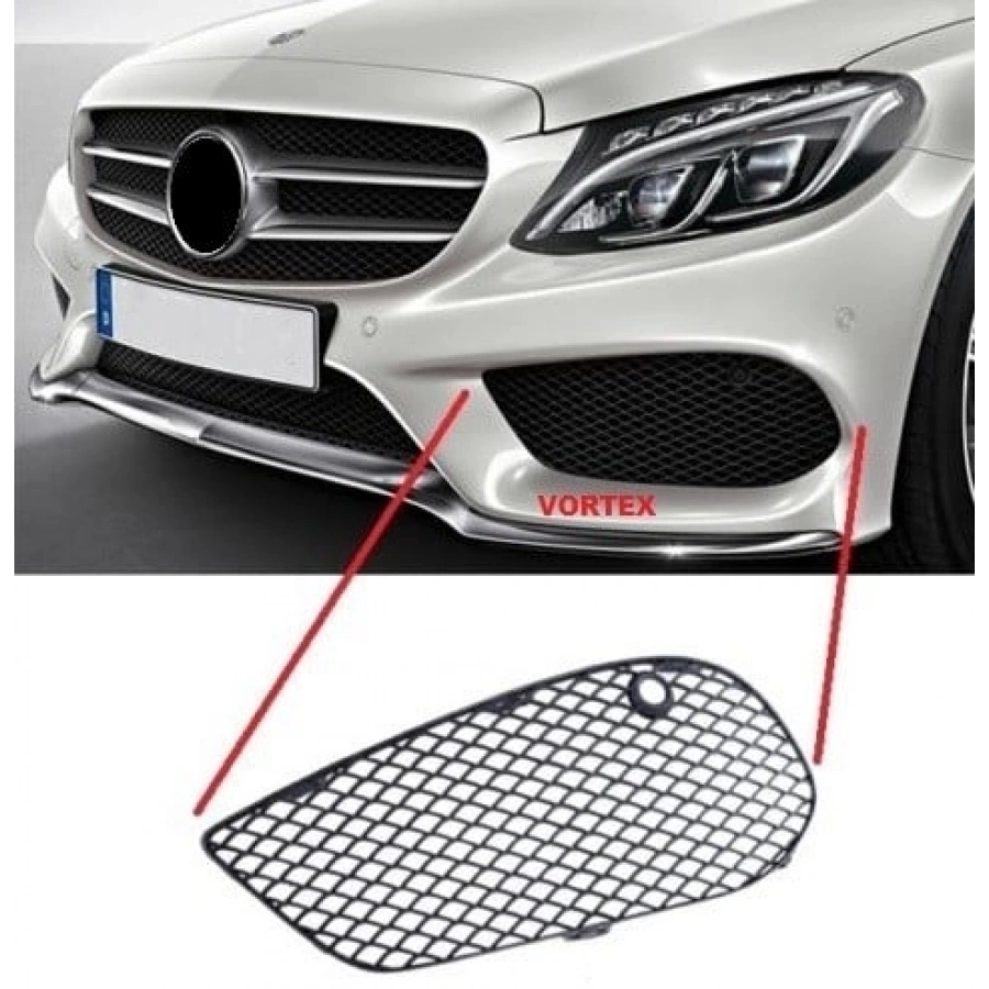 ÖN TAMPON IZGARASI DIŞ SAĞ (AMG) W205 2014-