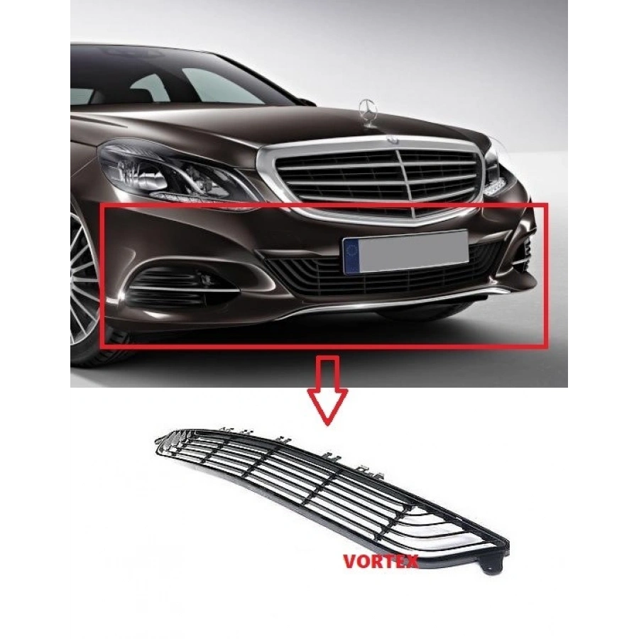 ÖN TAMPON ORTA IZGARA (EXCLUSIVE) W212 2013-