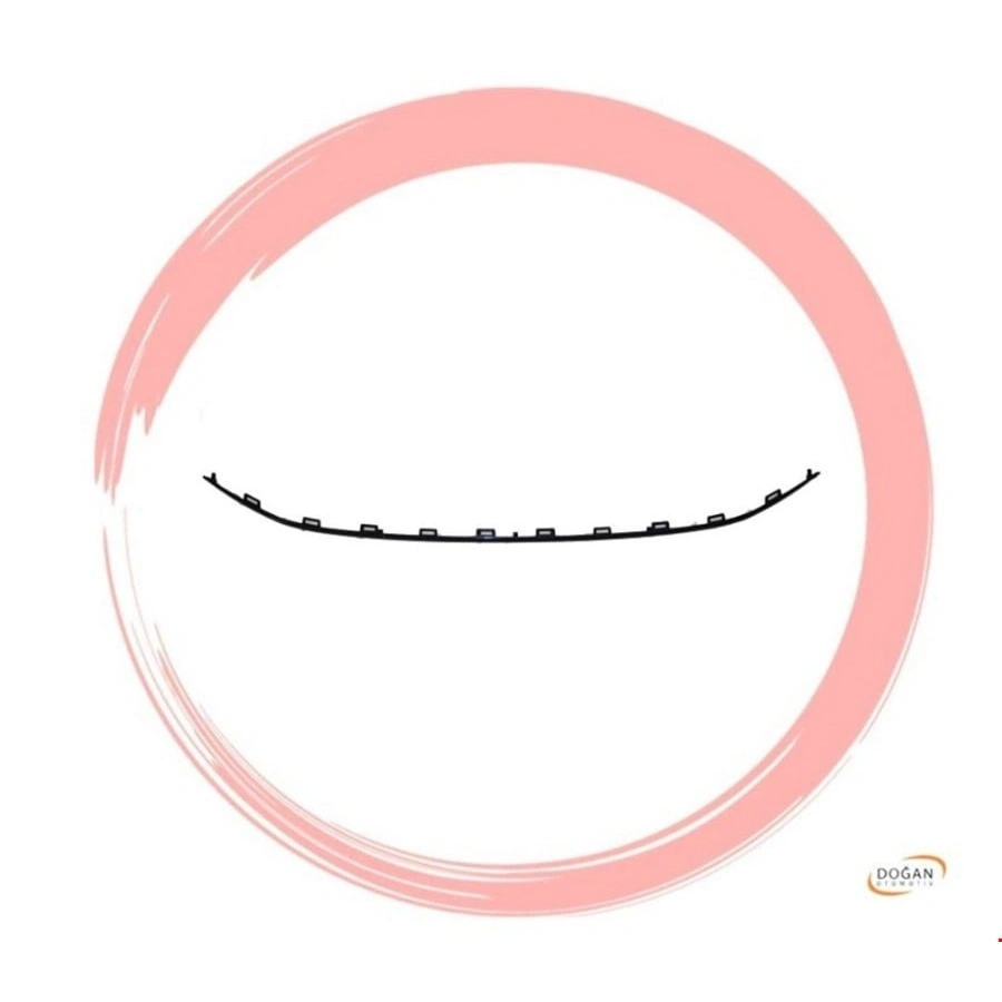 ÖN TAMPON PANJUR ALT ÇITASI SİYAH EGEA 2021-