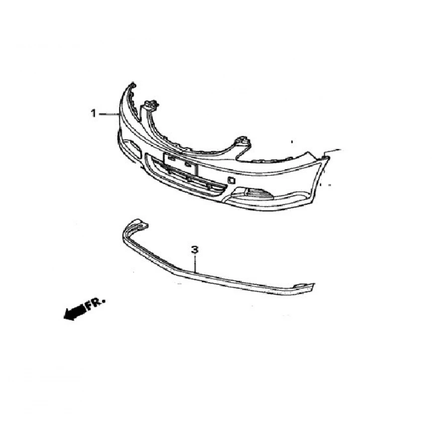 ÖN TAMPON SPOYLERİ CİTY 2006-