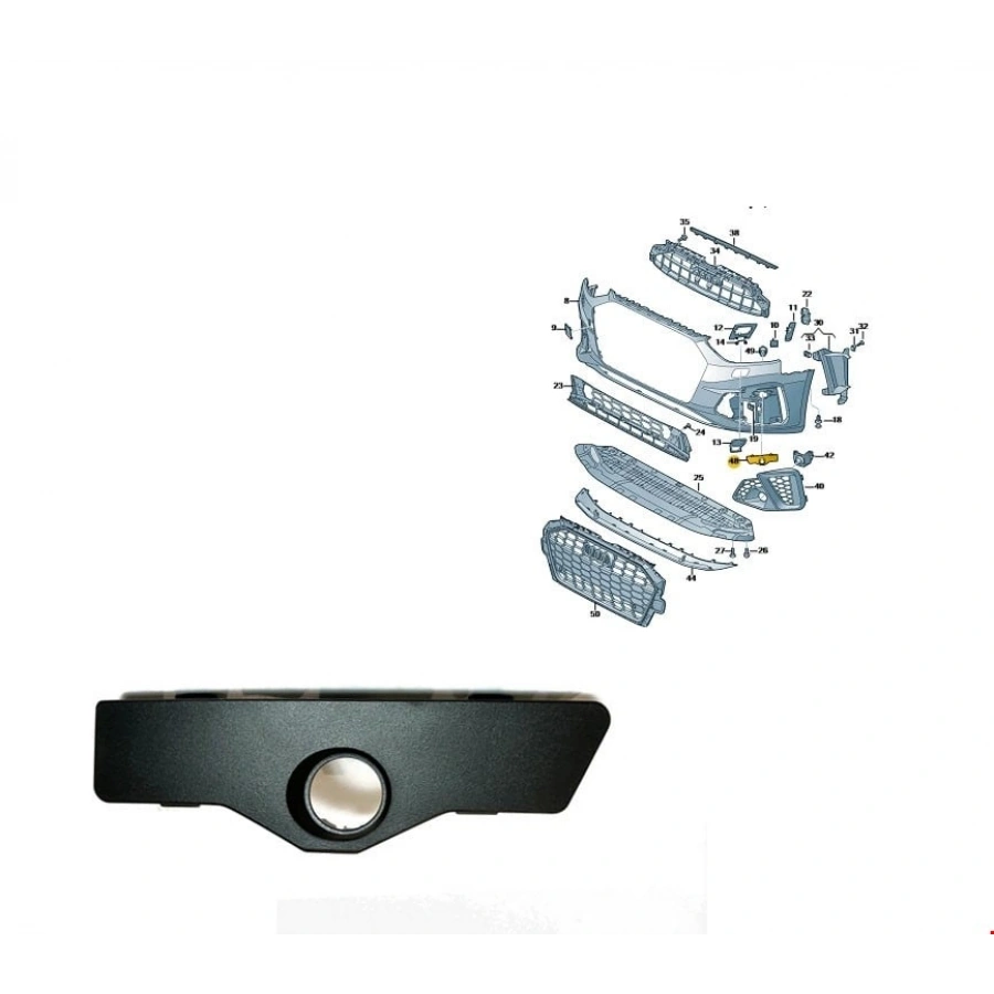 ÖN TAMP.PANJUR BRAKET YUVASI SOL S-LİNE A4 2020-