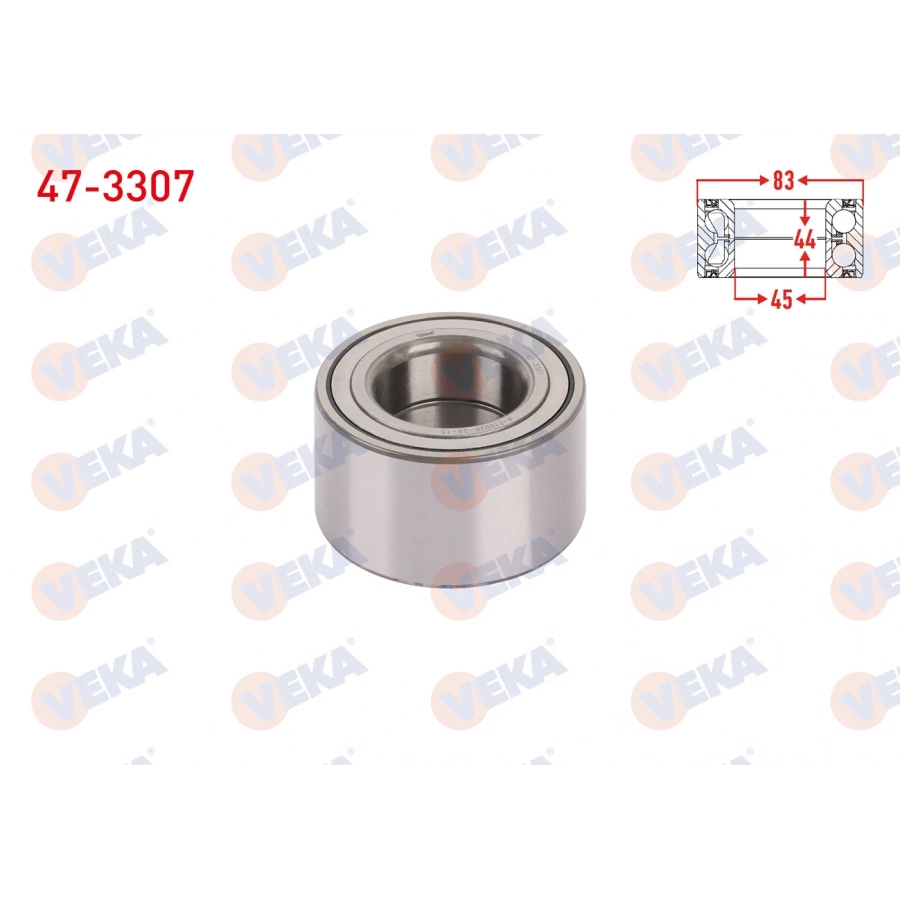 ON TEKERLEK RULMANI SOL-SAG ABS OKUYUCULU 45X83X44 C4 1.6 HDI 2009-/ C5 III 1.6 HDI - 2.0 HDI - 1.6 THP 2008-2015/ 308 1.6 THP 2007-2013/ 407 1.6 HDI-2.0i 2004-2011/ 508 1.6 E-HDI - 1.6 THP 2010-