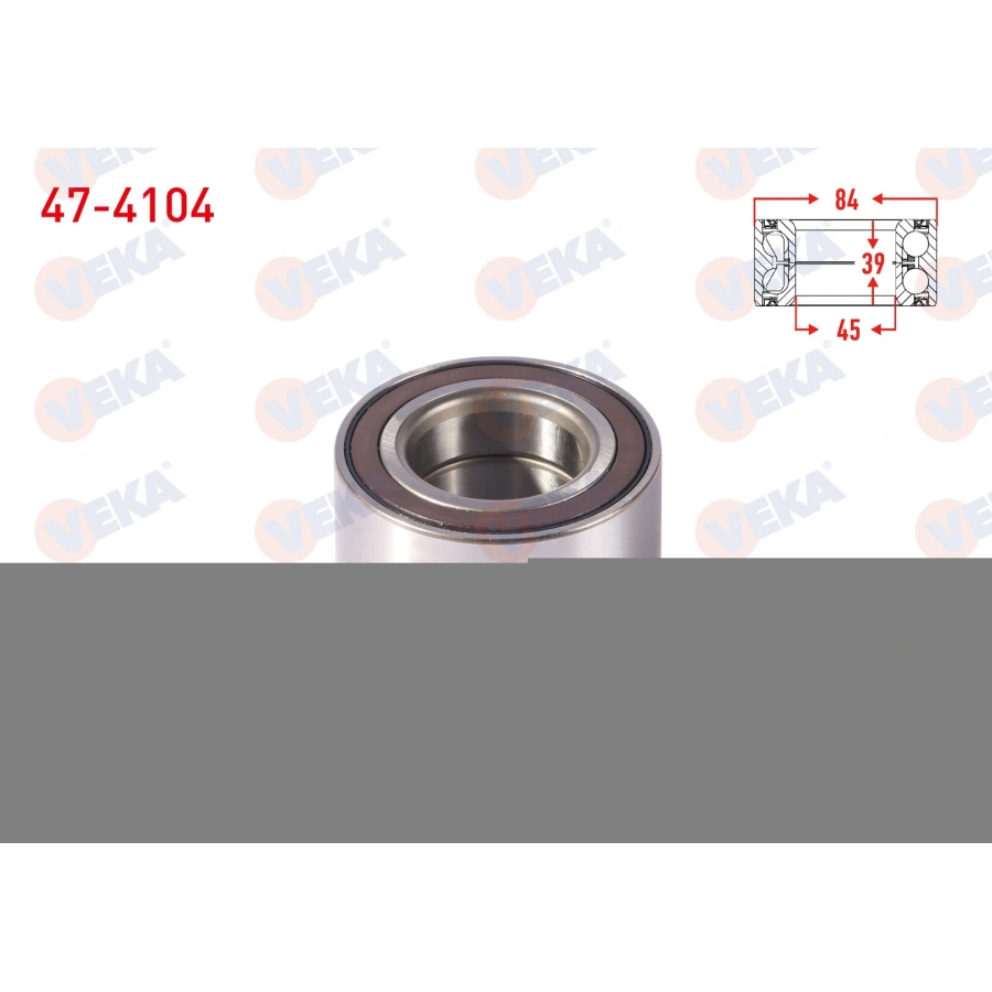 ON TEKERLEK RULMANI SOL-SAG ABS OKUYUCULU 45X84X39 SUZUKI VITARA 1.4i - 1.6i 2015- / SX4 1.6 2006-2013