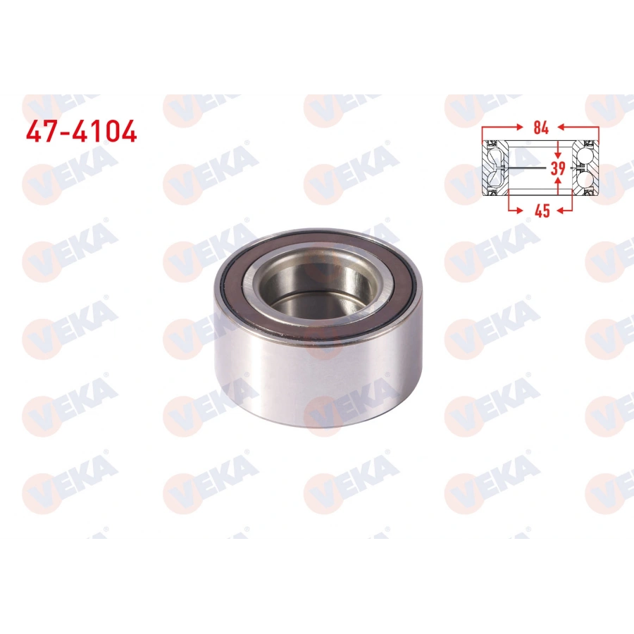 ON TEKERLEK RULMANI SOL-SAG ABS OKUYUCULU 45X84X39 SUZUKI VITARA 1.4i - 1.6i 2015- / SX4 1.6 2006-2013