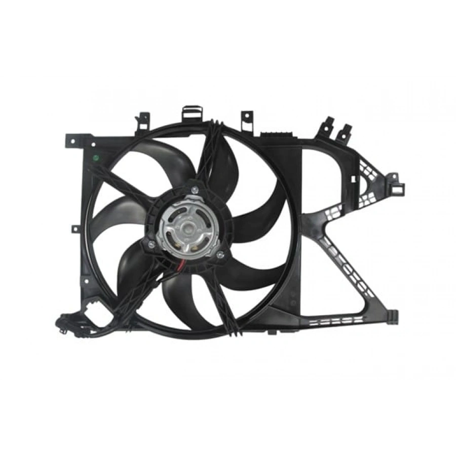 OPEL CORSA- C- 00/03; RADYATÖR FAN DAVLUMBAZI KOMPLE 1.4 (7 KANAT) (MOTORLU) (ORİS)