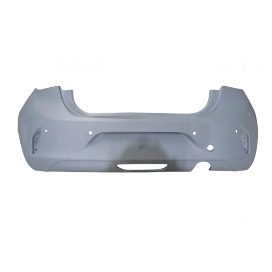 OPEL CORSA- F- 24/25; ARKA TAMPON ASTARLI GRİ(4 SENSÖR DELİKLİ) (TW)