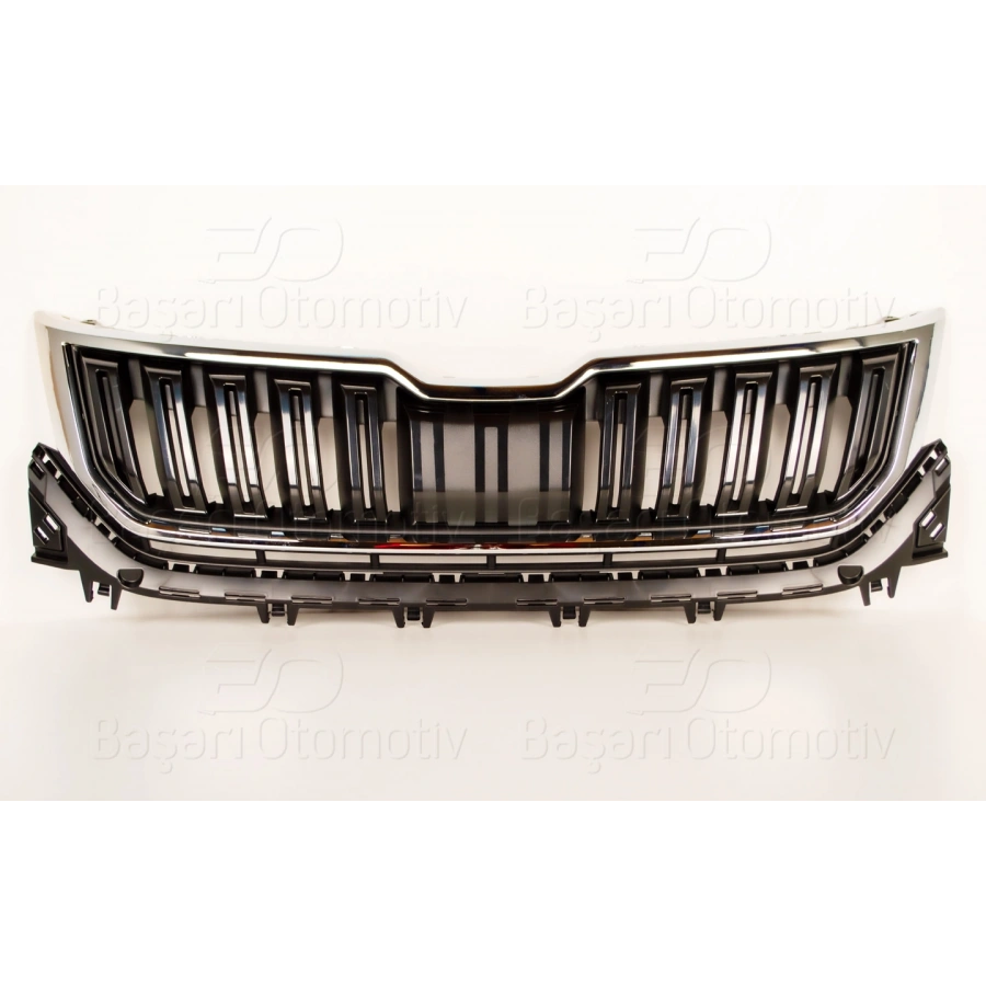 PANJUR SIYAH IZGARA + NIKELAJLI CERCEVE SKODA KODIAQ 17 >