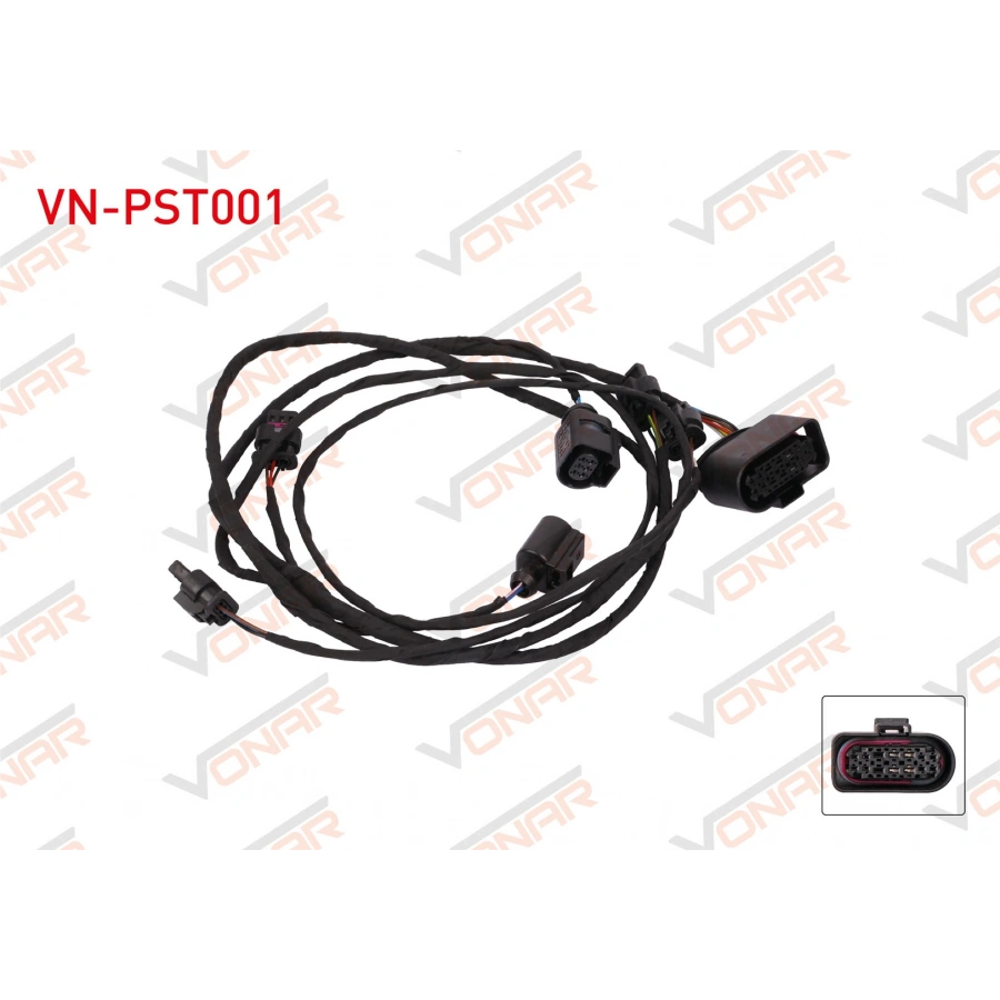PARK SENSOR TESISATI 14 PIN SOKET 6 PIN DOLU SUPER B 2015-