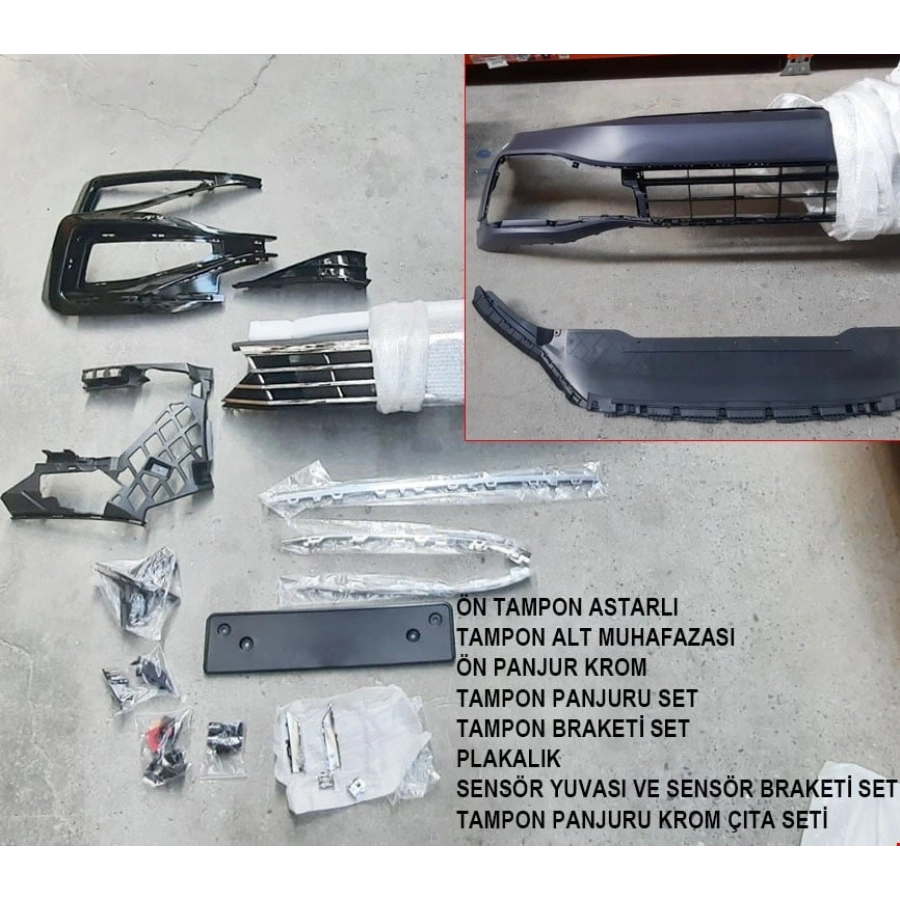 PASSAT 2015- İÇİN B8.5 2020- RLİNE ÖN TAMPON SET