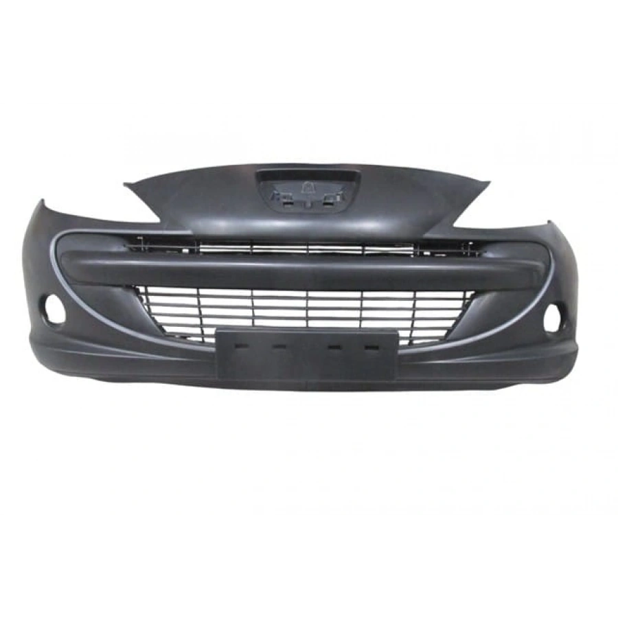 PEUGEOT 206 PLUS- HB- 10/13; ÖN TAMPON PANJURLU KOMPLE/KARLIKLI/PLAKALIKLI/BRAKETLİ/SİS DELİKLİ (TW)