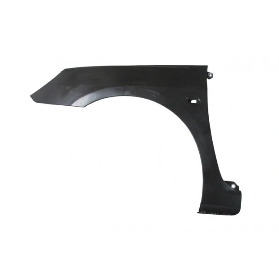 PEUGEOT 307- 01/05; ÖN ÇAMURLUK DELİKLİ SOL SİYAH PLASTİK (TW)