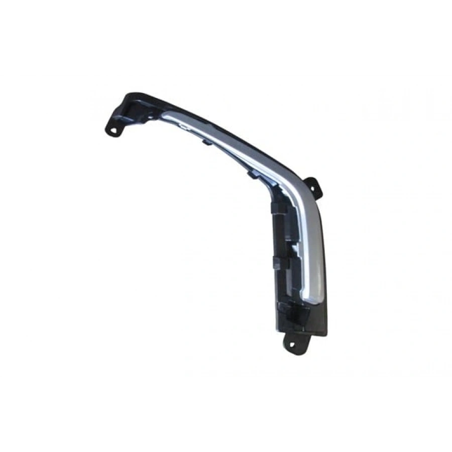 PEUGEOT 308- 11/13; SİS LAMBA ÇERÇEVESİ SAĞ SİYAH/ÇITASI GÜMÜŞ GRİ (LM)