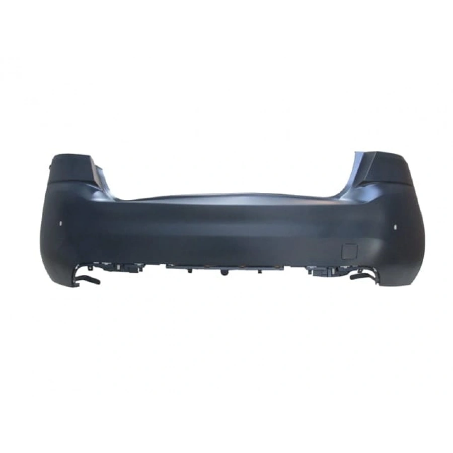 PEUGEOT 308- 14/17; ARKA TAMPON (ASTARLI SİYAH SENSÖR DELİKLİ/KARLIKSIZ (ALLURE/ACTIVE MODEL)TYG)