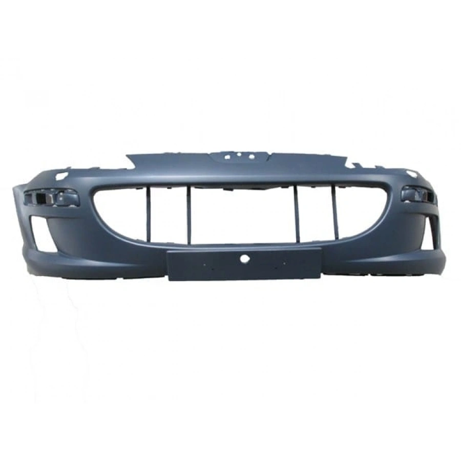 PEUGEOT 407- 04/11; ÖN TAMPON GRİ (ASTARLI (BANT/SİS DELİKLİ (FAR YIKAMA DELİKLİ) TW)