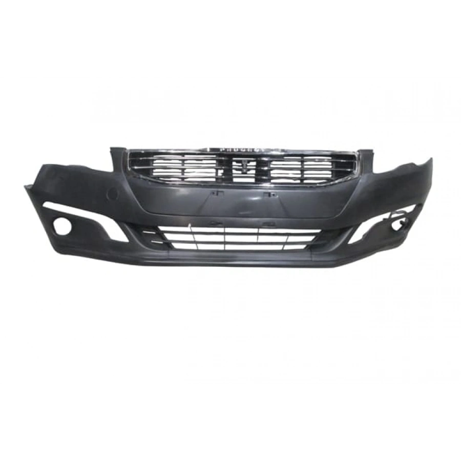 PEUGEOT 508- 14/17; ÖN TAMPON SİYAH PANJURLU KOMPLE/BRAKETLİ (TW)