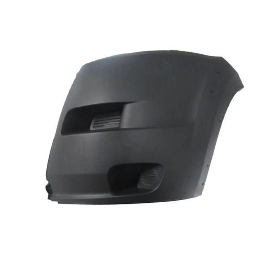 PEUGEOT BOXER- 07/13; ÖN TAMPON UCU SOL SİYAH (SİS DELİKSİZ/DODİK DELİKLİ)