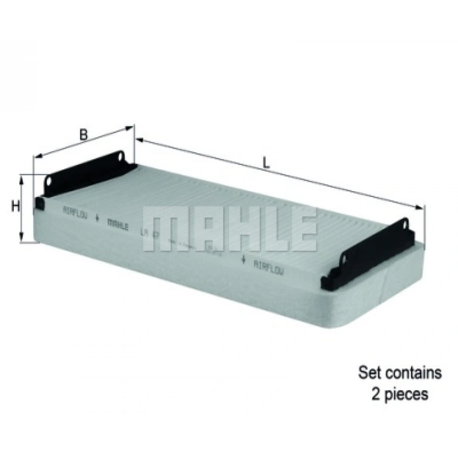 POLEN FILTRESI E942LI-2 ÇIFTLI W202-210-220 BM 95-06