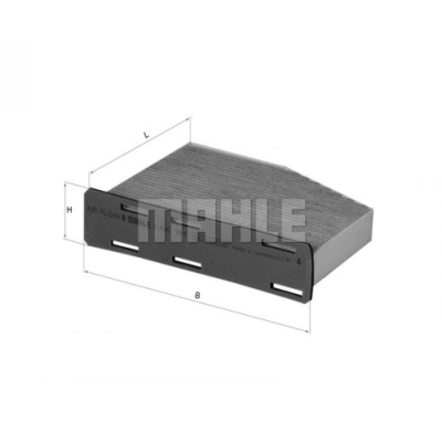 POLEN FILTRESI E998LC / AHC378 (KARBONLU) GOLF5-JETTA-CADDY-PASSAT-A3-LEON-TIGUAN BM 04-13