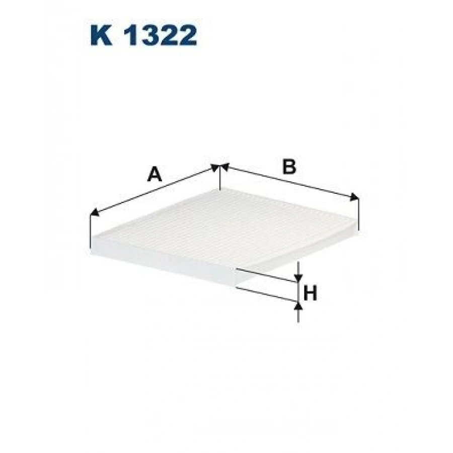 POLEN FİLTRESİ FIAT 500L 0.9 1.4 1.3D 1.6D 12KAMPANYALI