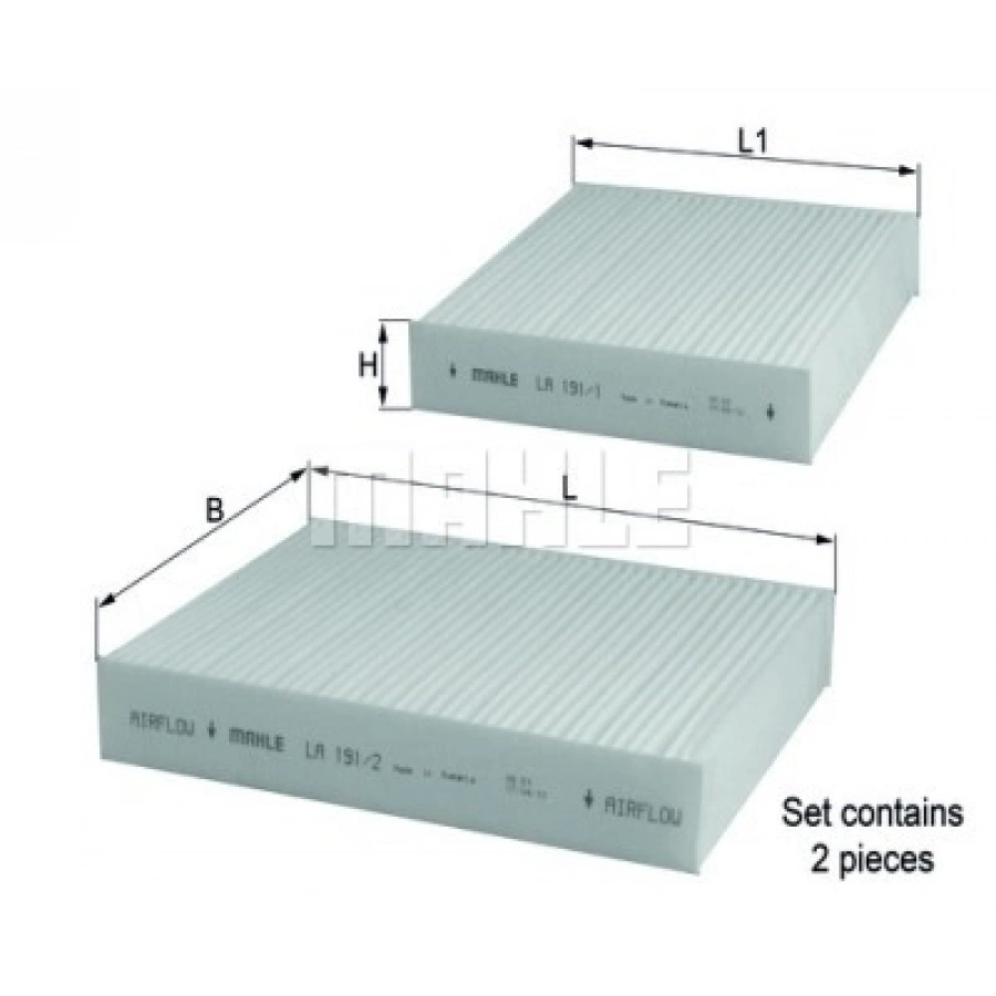 POLEN FILTRESI (KARBONLU) 207 B.M 07-