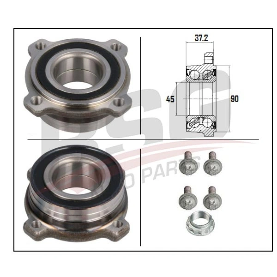 PORYA ARKA RULMANLI E39-E60-E60 LCI BM 96-10
