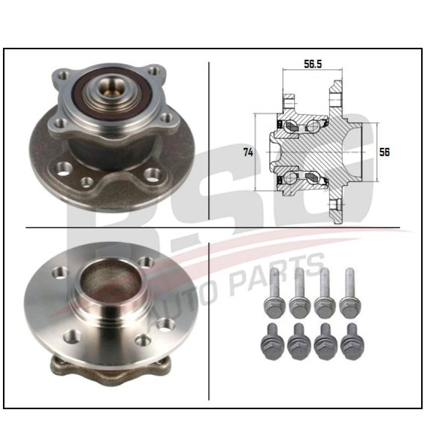PORYA ARKA RULMANLI MINI R50-R52-R53-R55-R56-R57-R58-R59 BM 01-15
