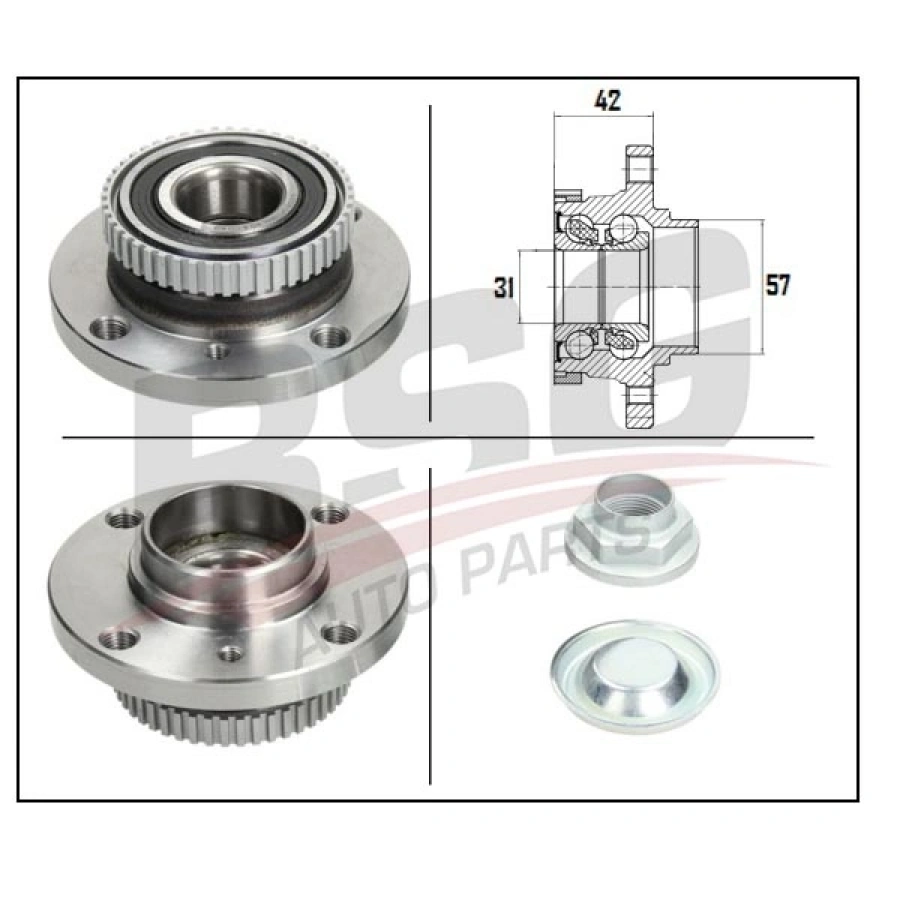 PORYA ÖN RULMANLI E30 M10-M40 85-90