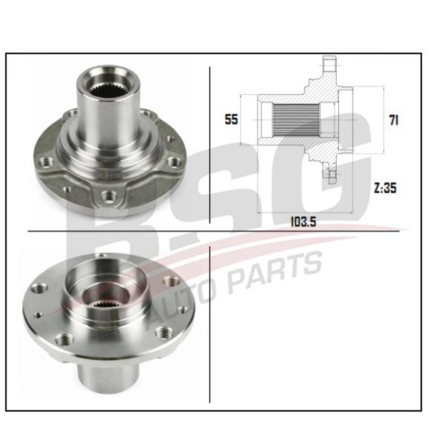 PORYA ÖN SAG/SOL 5 BIJON 15 JANT DUCATO III-BOXER III-JUMPER III BM 06-