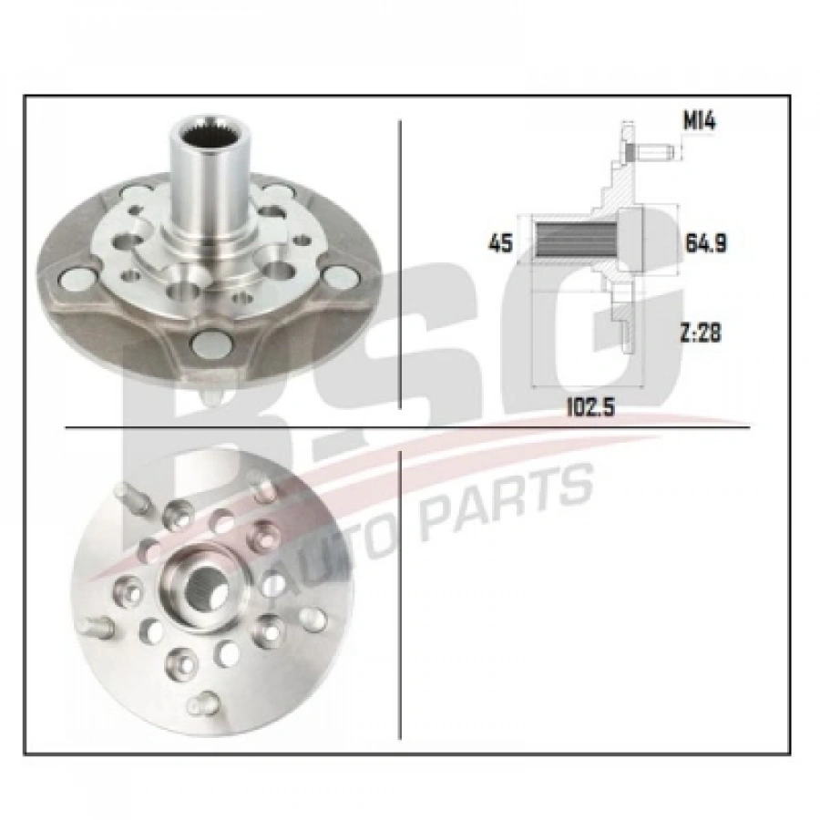 PORYA ÖN TEK TEKER TRANSIT V-347 BM 06-