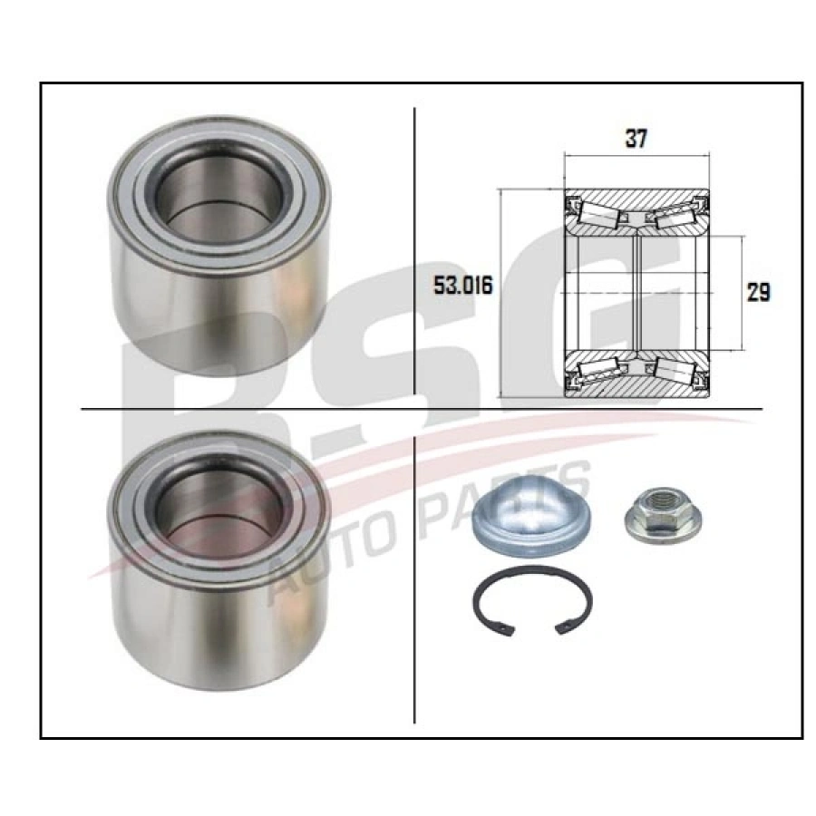 PORYA RULMANI ARKA FIESTA-FOCUS BM 02-