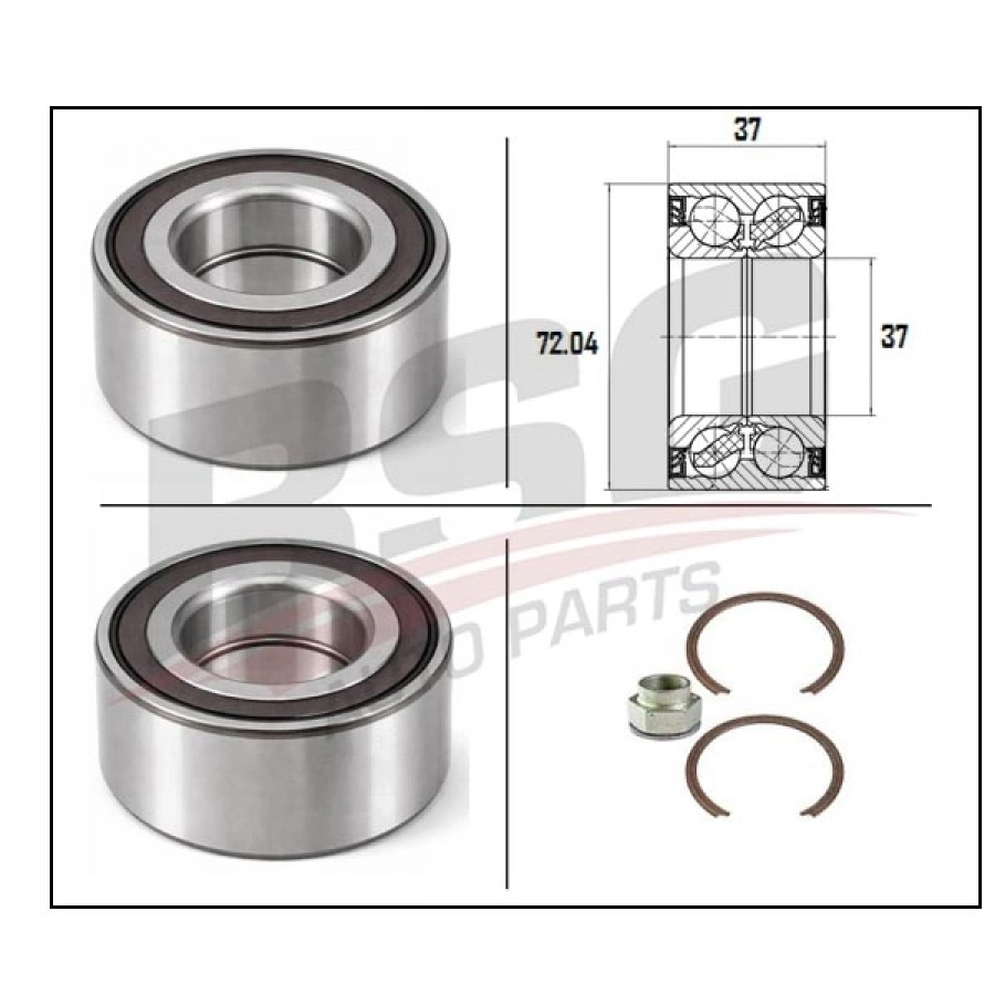 PORYA RULMANI ÖN NEMO/BIPPER/FIORINO B.M 08-