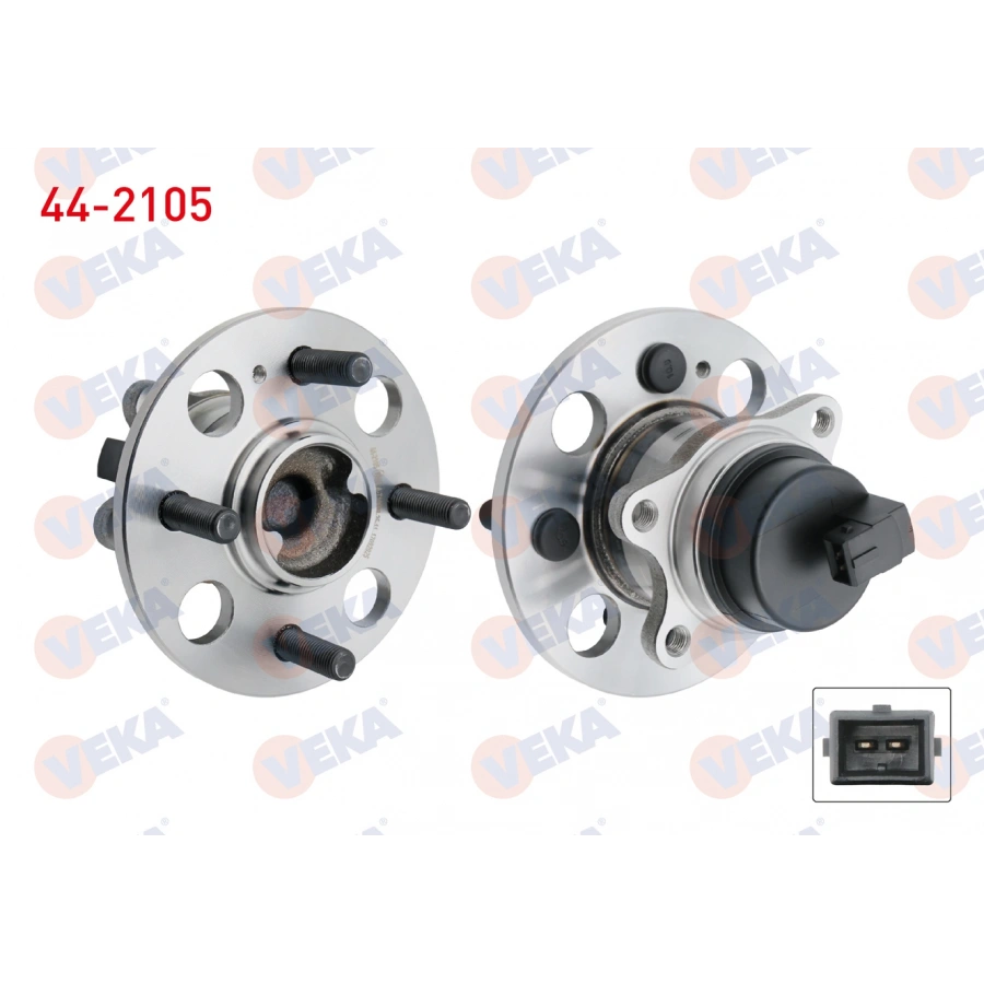 PORYA SOL-SAG ARKA RULMANLI HYUNDAI ACCENT ERA 1.4i 16v 4 BIJON ABS SENSORLU 2006-2012