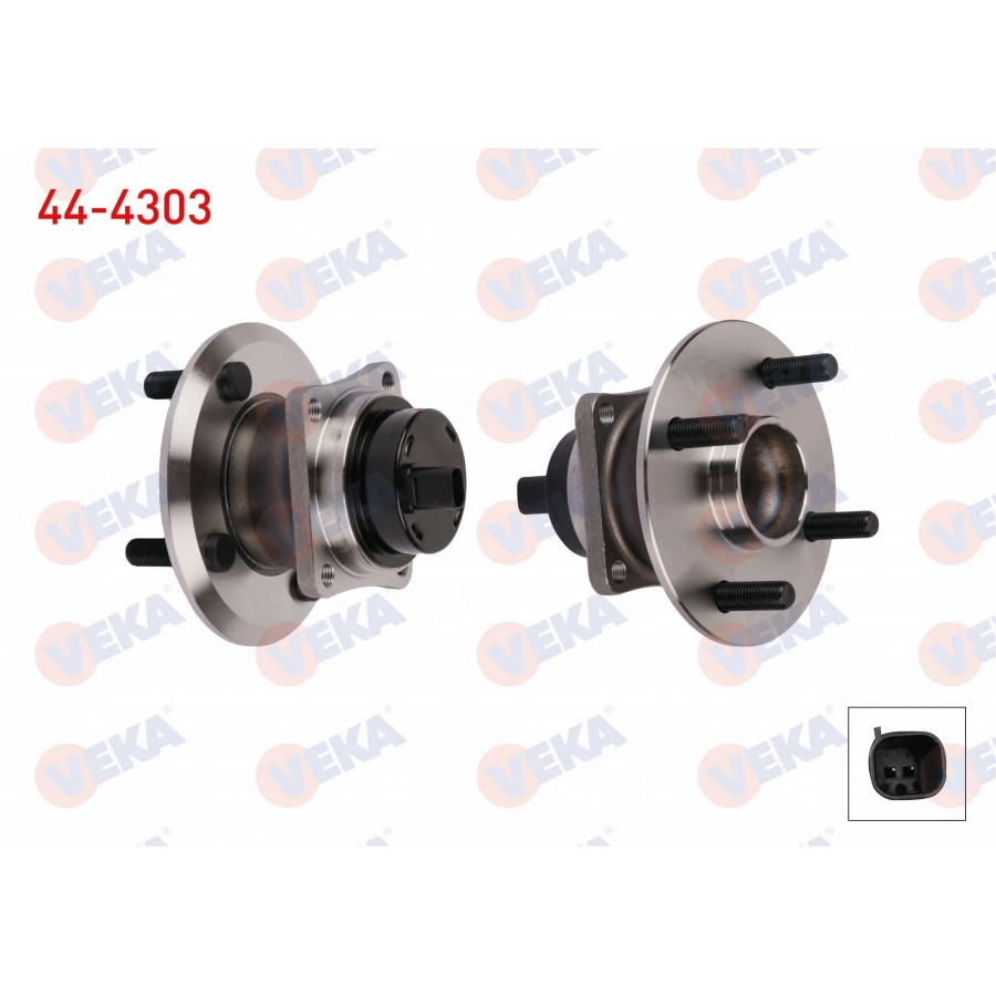 PORYA SOL-SAG ARKA RULMANLI TOYOTA COROLLA (_E12_) 1.4 D-4D 4 BIJON ABS SENSORLU 2002-2007