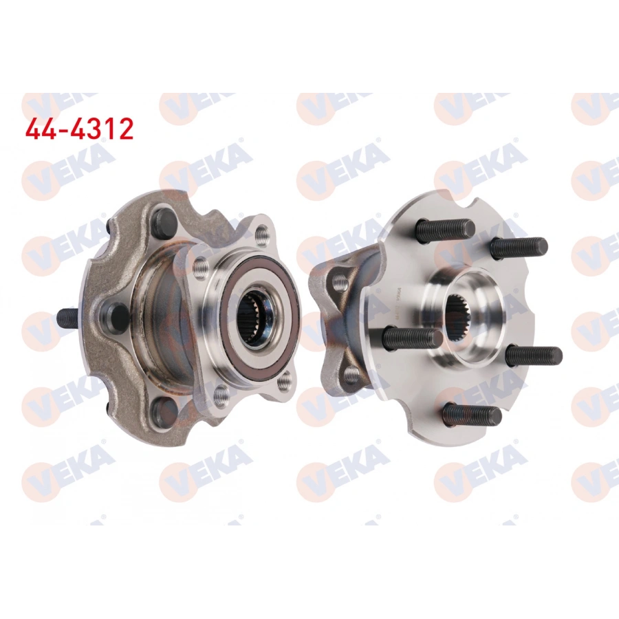 PORYA SOL-SAG ARKA RULMANLI TOYOTA RAV 4 III (ACA3_, ACE_, ALA3_, GSA3_, ZSA3_) 2.0 VVT-I 5 BIJON ENTEGRE EDILMIS ABS SENSORLU 4X4 2005-2012