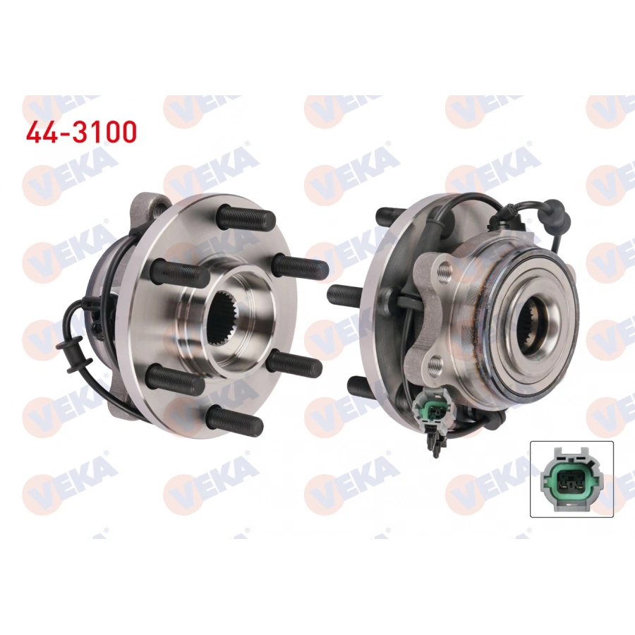 PORYA SOL-SAG ON 6 BJN RULMANLI ABSLI NISSAN NAVARA (D40) 2.5 DCI 4WD 2005-2015 / PATHFINDER (R51) 2.5 DCI 4WD 2005-