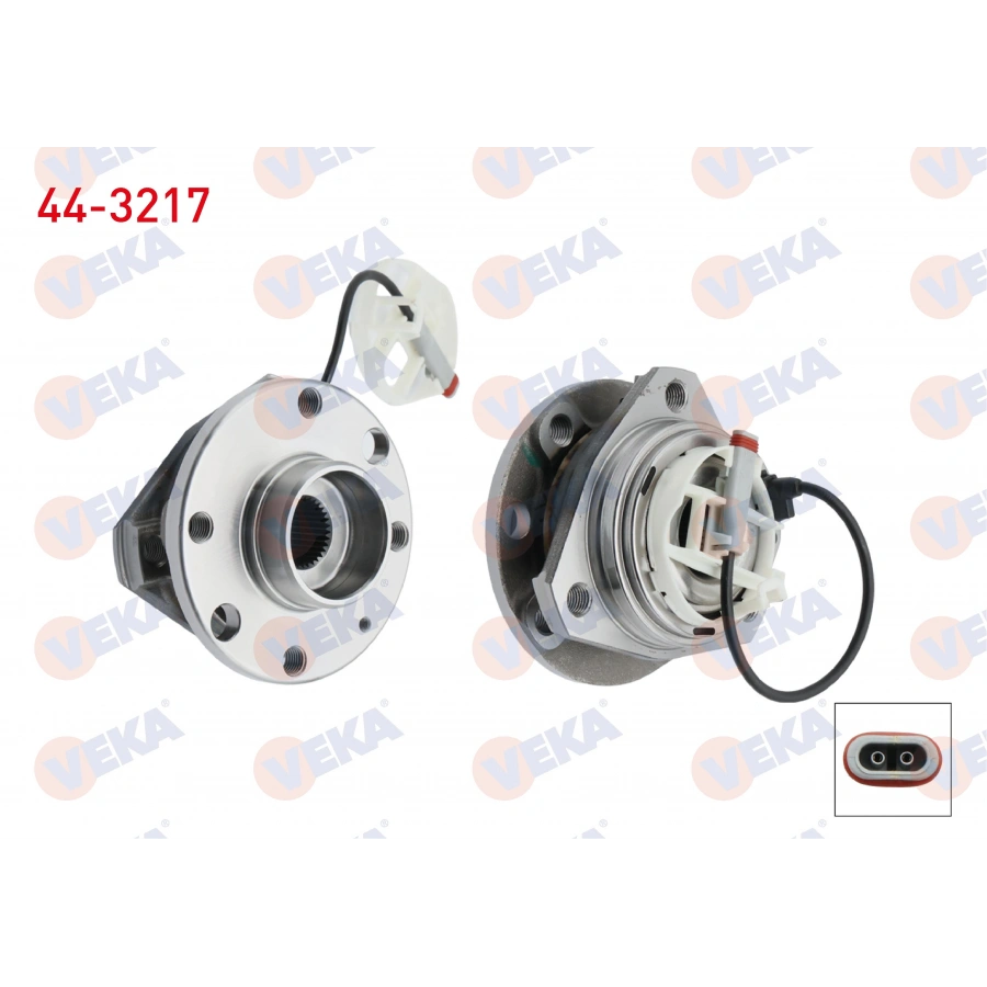 PORYA SOL-SAG ON RULMANLI OPEL ASTRA H 1.3 CDTI 4 BIJON ABS SENSORLU 2004-2010
