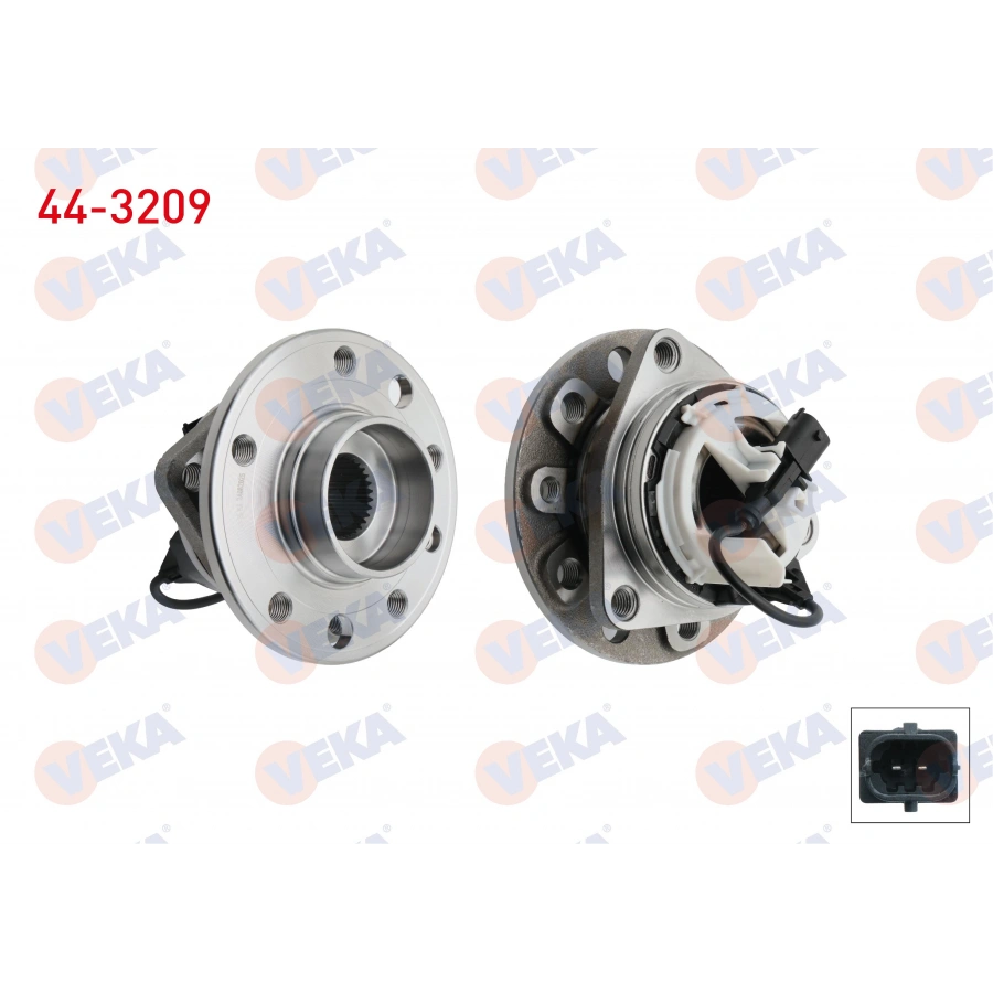 PORYA SOL-SAG ON RULMANLI OPEL VECTRA C 1.6 16v 5 BIJON ABS SENSORLU 2002-2008