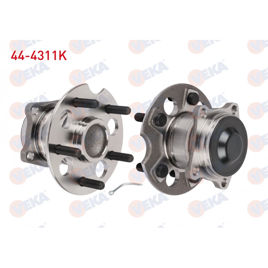 PORYA SOL-SAG RULMANLI ARKA TOYOTA RAV 4 II (CLA2_, XA2_, ZCA2_, ACA2_) 2.0 VVTi 5 BIJON KIT 2000-2006