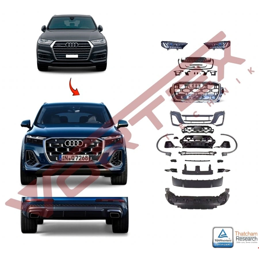 Q7 2016- İÇİN 2024- S LİNE DÖNÜŞÜM SETİ (FARLI)