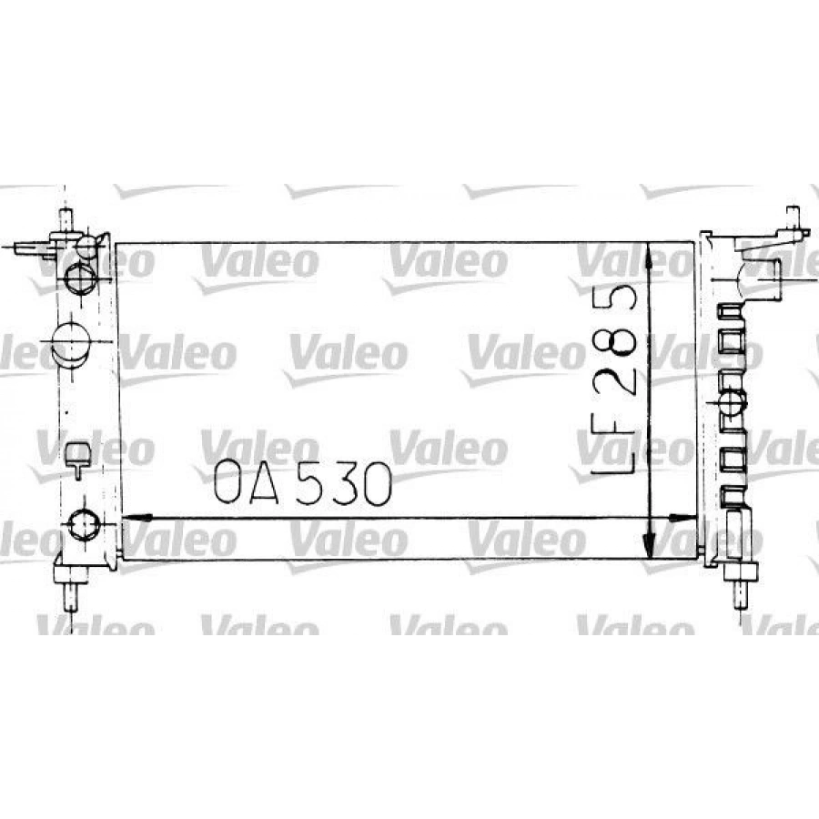 RADYATÖR CORSA C COMBO 1.7 DTI AC KLİMASIZ MEK 628×377.5x34