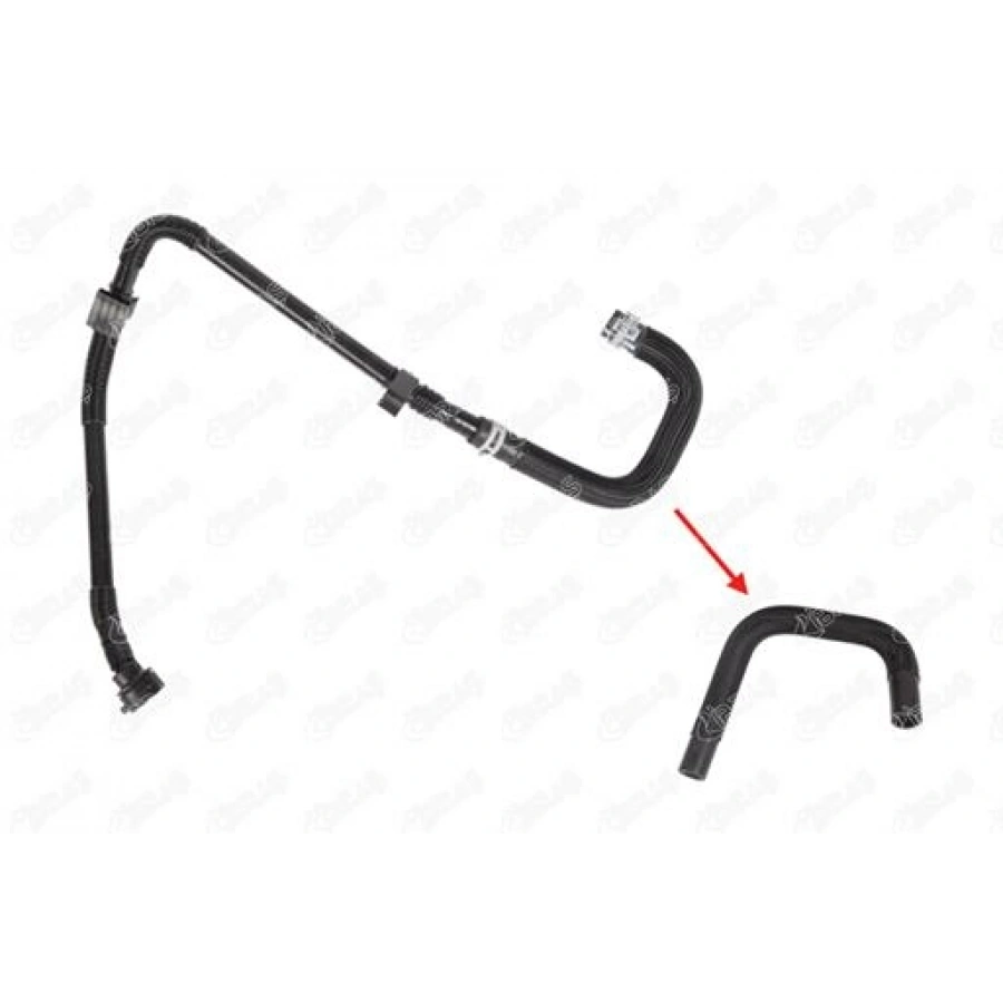 RADYATÖR YEDEK SU DEPO HORTUMU PARTNER TEPEE 1.6 HDI 08-