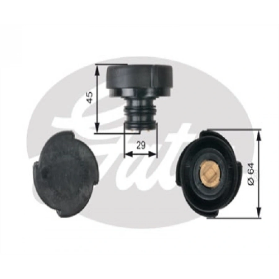 RADYATÖR YEDEK SU DEPO KAPAGI E30-E34-E36-E38-E39-E46-E60-E61-E63-E64-E65-E66-X3 E83-X3 E83 LCI-X5 E53 BM 89-10