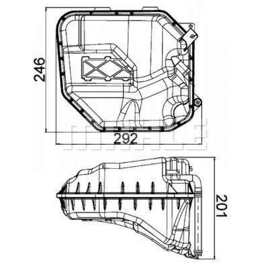 RADYATÖR YEDEK SU DEPOSU A4 08