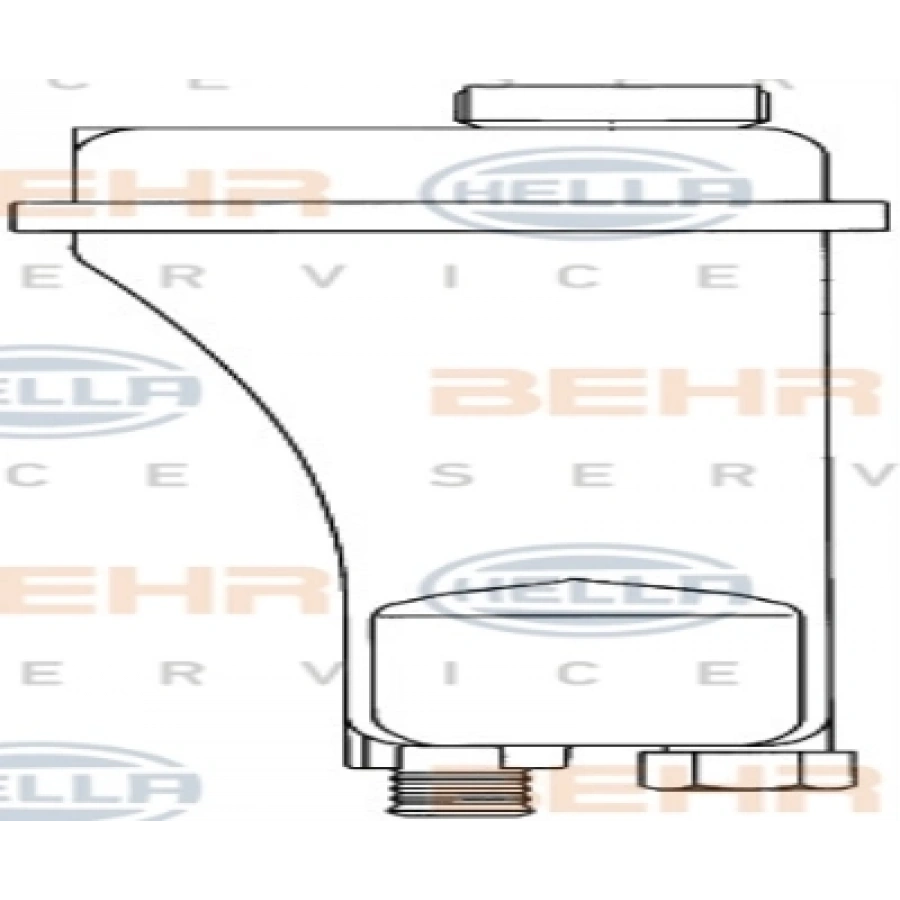 RADYATÖR YEDEK SU DEPOSU E36-39-38 M52 90-