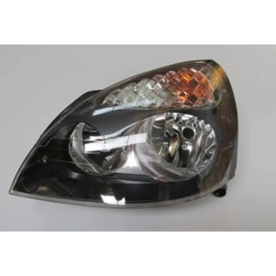 RENAULT CLIO- 2- SD/HB- 02/06; FAR LAMBASI SOL ELEKTRİKLİ/MOTORSUZ SİYAH 5FİŞLİ (H1/H7) (AYFAR)