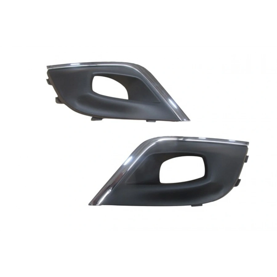 RENAULT CLIO- 4- SPORT TOURER- 16/19; SİS LAMBA KAPAĞI DELİKLİ SAĞ/SOL (2PARÇA)SİYAH NİKEL.ÇITALI(TW