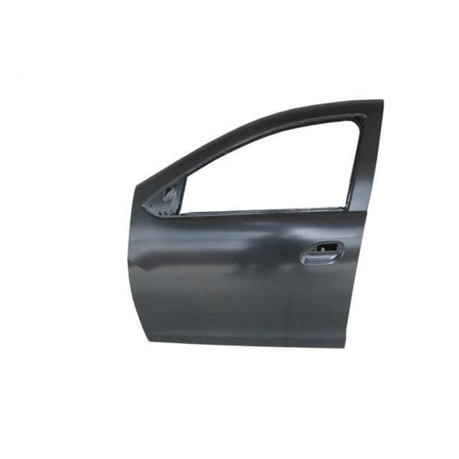 RENAULT SYMBOL- 13/21; ÖN KAPI KOMPLE SOL SİYAH (BAND DELİKSİZ) (İCELİ/ÇEKOMASTİKLİ) (TW)