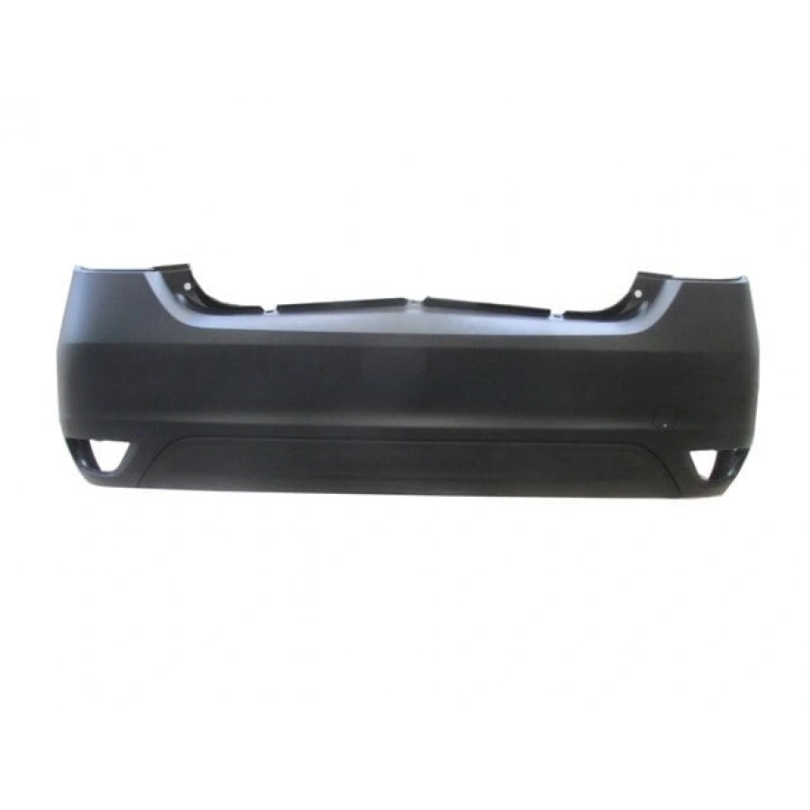 RENAULT SYMBOL- 17/21; ARKA TAMPON SİYAH (KARLIKLI (REFLEKTÖR DELİKLİ)(TYG)