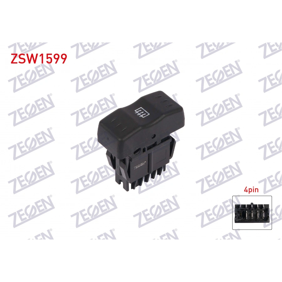 REZISTANS ANAHTARI 4 PIN DACIA LOGAN 2004-2012